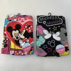 ミッキー＆ミニー タオル2枚セット