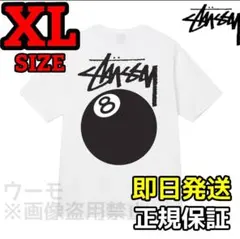 ステューシー XLサイズ 8ボール 半袖 STUSSY Tシャツ ホワイト
