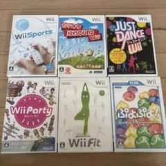 Wiiソフトセット（スポーツ・ダンス・パーティなど）