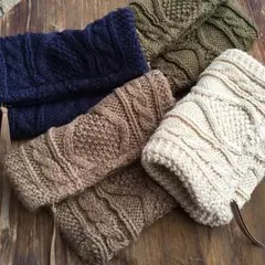 《４color》ケーブル編み ニットクラッチ バック バッグ クラッチ