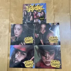 aespa rich man (BURST Ver.) 5種セット