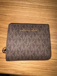 MICHAEL KORS 二つ折り財布 ブラウン 即発送のサムネイル