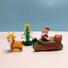 ガラス細工 置物