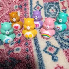 ケアベア 6体セット 多色（起き上がりこぼし）