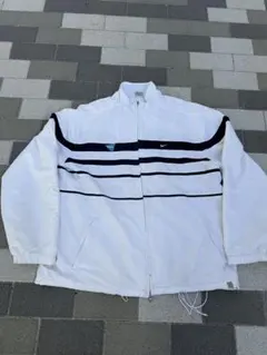 00s Nike Dri-FIT ナイロンジャケット ホワイト
