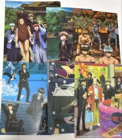 銀魂 沖田総悟 坂田銀時 土方十四郎 高杉晋助 真選組クリアファイル 6枚セット