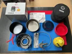 PRIMUS EtaSpider新品未使用未点火セット新品チタンクッカー+OD缶のサムネイル