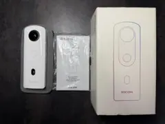 RICOH THETA SC2 白 360度カメラ 純正カバーセット 205 - メルカリ