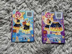 【非売品】アイカツ　アイカツスターズ！　ハッピーセット限定　2枚セット