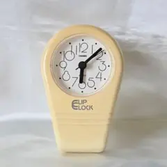 TWINBIRD CLIP CLOCK レトロ クリップ式 置時計