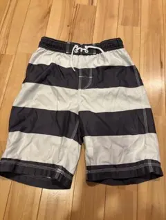 黒と白のストライプ水着 Lサイズ