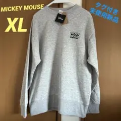 新品／ミッキーマウス スウェット／メンズXL