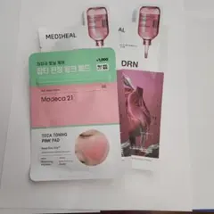 Madeca 21 TECA トーニングパッド & メディヒーフェイスマスク