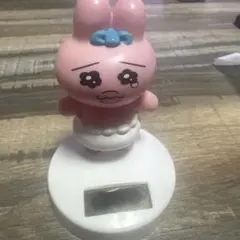 おぱんちゅうさぎ ソーラー首振り人形【元気に首を振ってまーす】