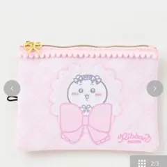 【新品タグ付き】ちいかわ　しまむら　　フラットポーチ　ピンク