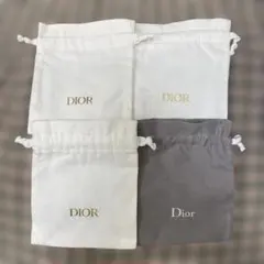 DIOR ディオール 巾着袋 4枚セット