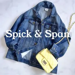 【美品】Spick & Span オーバーサイズ デニムジャケット