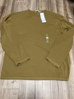 【新品】ユニクロ クルーネックセーターXL