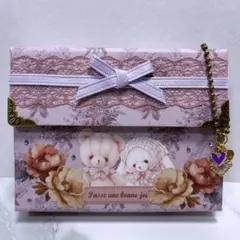 蛇腹ファイル おすそ分け ハンドメイド チェーン付き409番