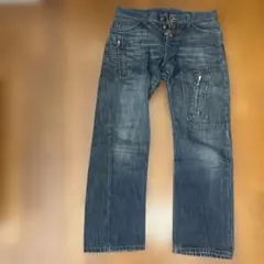 ワイズフォーメンブッシュデニム パンツ ブラック - メルカリ