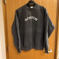 90's Hanes HEAVYWEIGHT ブラック スウェット