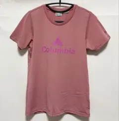 美品　Columbia 半袖 Tシャツ ピンク Mサイズのサムネイル