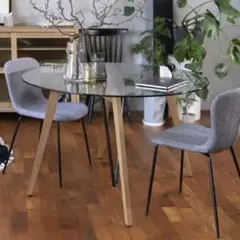 knoll　ノール　スパイダーテーブル　円形ガラステーブル　エットーレソットサス knoll ノール スパイダーテーブル 円形ガラステーブル エットーレ
