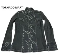 TORNADO MART ゼブラパターン デニムジャケット Gジャン TORNADO MART ゼブラパターン デニムジャケット Gジャン - メルカリ