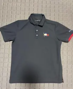 TOMMY HILFIGER ポロシャツ 黒 XL ワンポイントロゴ