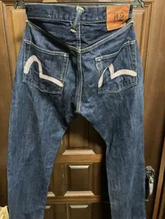 EVISU エヴィス LOT2000 No.2 赤耳 セルビッジ デニムパンツ - メルカリ