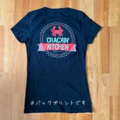 CRACKIN' KITCHEN WAIKIKI Vネック Tシャツ