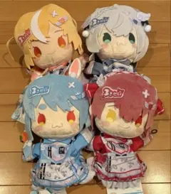 ホロライブ 3期生 パペット ぬいぐるみ 全4種