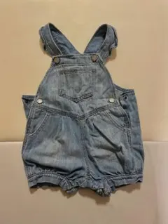 数回のみの着用　BABY GAP デニムオーバーオール　12m〜18m 80