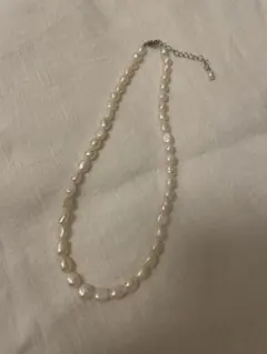 最終値下げ　淡水パール ネックレス 約40cm