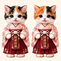 新柄‼️猫柄【351】限定パネル生地