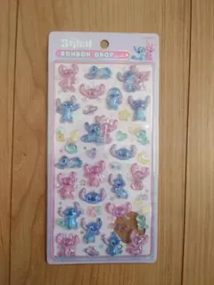 ディズニー　スティッチ　エンジェル　 ボンボンドロップシール