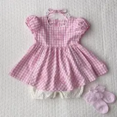 シャーリーテンプル　ワンピース パンツ　靴下　セット　80 90 100