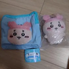 ちいかわ 古本屋 カニちゃん ガチャガチャ ポーチとかにちゃんぬいぐるみ
