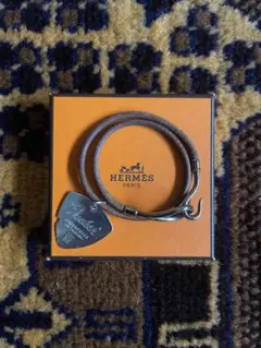 新品未使用エルメスレザーブレスレット藤原ヒロシ愛用マルタンマルジェラ期ブラック色 エルメスレザーブレスレット藤原ヒロシ愛用マルタンマルジェラ期