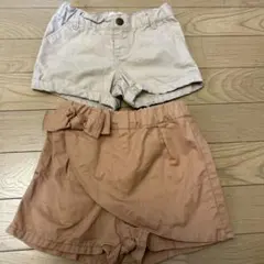 ベビーショートパンツ2点セット