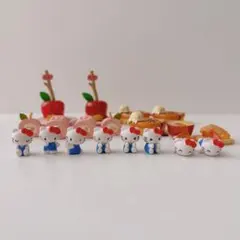リーメント ハローキティ キティ サンリオ りんご ミニチュア フィギュア