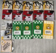 福岡ソフトバンクホークス　バンダナ・手ぬぐい　17枚セット