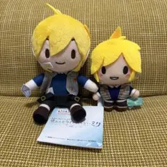 美品【プロセカ】ふわぷち ふわぷちミニぬいぐるみ~ 鏡音レン~2種セット