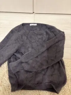 &. NOSTALGIA　うさぎニット　M