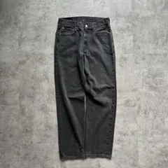 【W33 L34】 メキシコ製 levi's ブラックデニム リーバイス 550