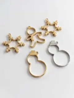 ハンドメイド用 メタルチャーム｜レジン枠・キーホルダーパーツ