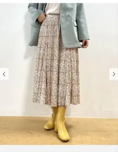 BEAMS HEART フレアスカート S スカート　ロングスカート　レディース