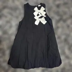 プティマイン　裾バルーンワンピース120.