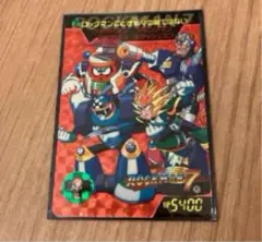 ロックマン7 ボスカード　クラウドマンジャンクマン　ターボマン　スラッシュマン