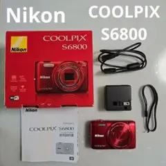 新品 Nikon COOLPIX S80 本体 レッド デジタルカメラ - メルカリ